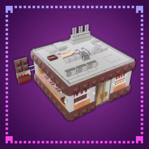 VEXI Building Chocolate Factory - Blind Collectors Sale