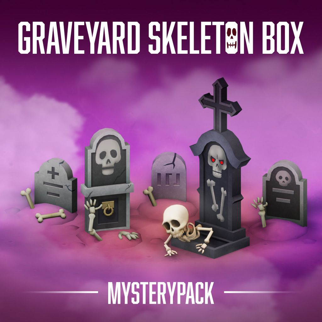 Graveyard Skeleton Box - Mystery Pack